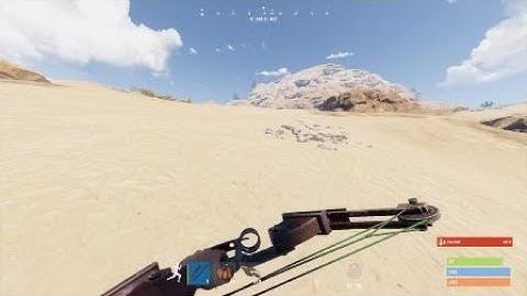Long Distance Headshot With A Compound Bow! (Rust PS4)