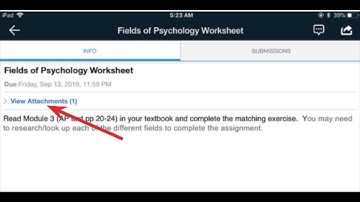 Submitting an Annotated PDF in Schoology