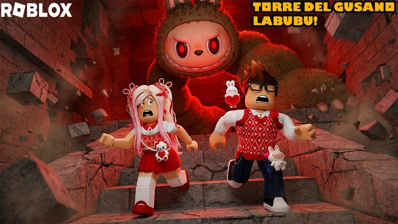 Subiendo La Torre Del Labubu Gusano! Llegaremos A La Cima Sin Ser Comidos?!😮😵