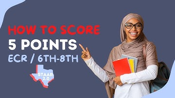 How To Score 5 Points On STAAR Extended Constructed Response in 6th, 7th, and 8th grade