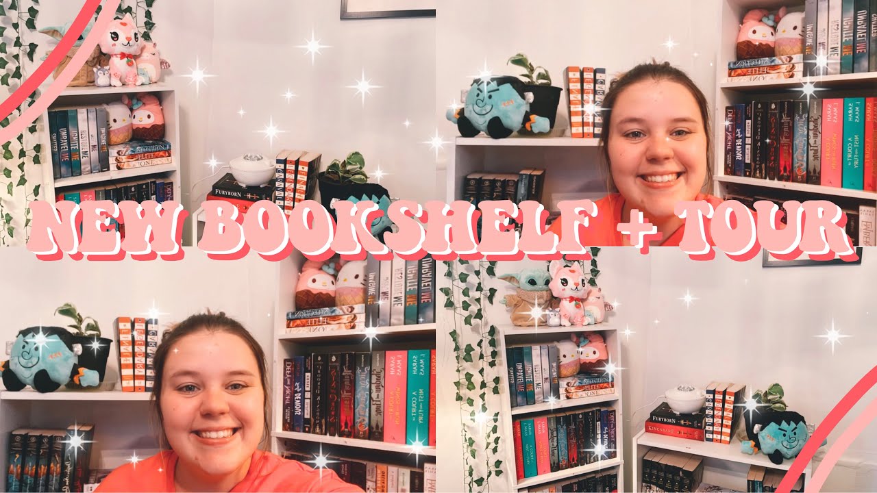 BUILD AND REORGANIZE MY NEW BOOKSHELF WITH ME + BOOKSHELF TOUR - YouTube