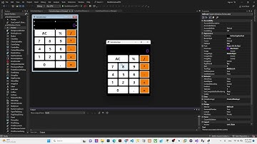 «How to make iPhone Calculator with Windows Form using C# Speak Khmer»
