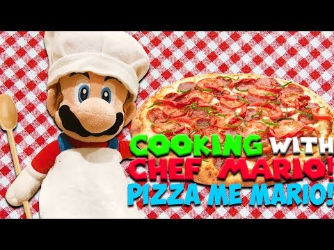 SM134 Short: Cooking With Chef Mario! "Pizza Me Mario"