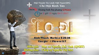 HTTL BÌNH TÂN - Chương trình thờ phượng Chúa - 04/07/2021