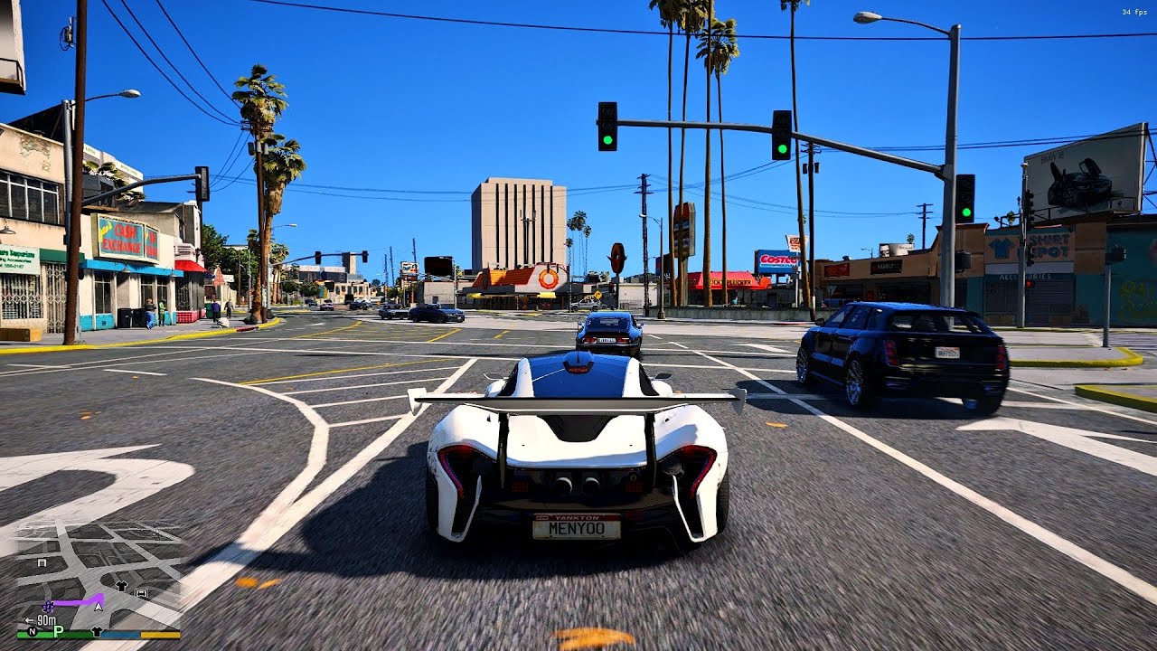 Gta 5 Redux 1.6 Mod + 4K Textures On Rx 560X - Youtube