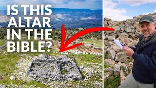 Exploring Joshua's altar in Israel