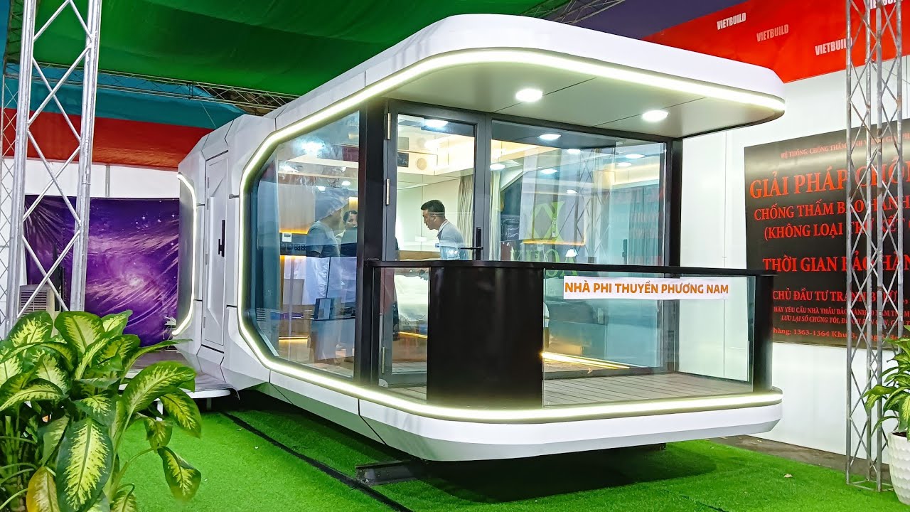 NHÀ PHI THUYỀN PHƯƠNG NAM GIÁ 580 TRIỆU  | TẠI HỘI CHỢ VIETBUILD 2024 TP HCM