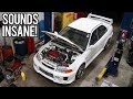 BUILT ENGINE EVO 5 FIRST START