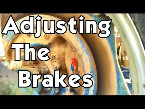 Adjusting the brakes on your Ford Tractor- Models 2000 ... ford 3000 parts diagram 