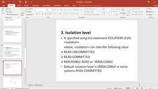 DBMS UNIT 5 SESSION 6
