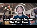 You raised 20000 to help wrestlers affected by fires in maui