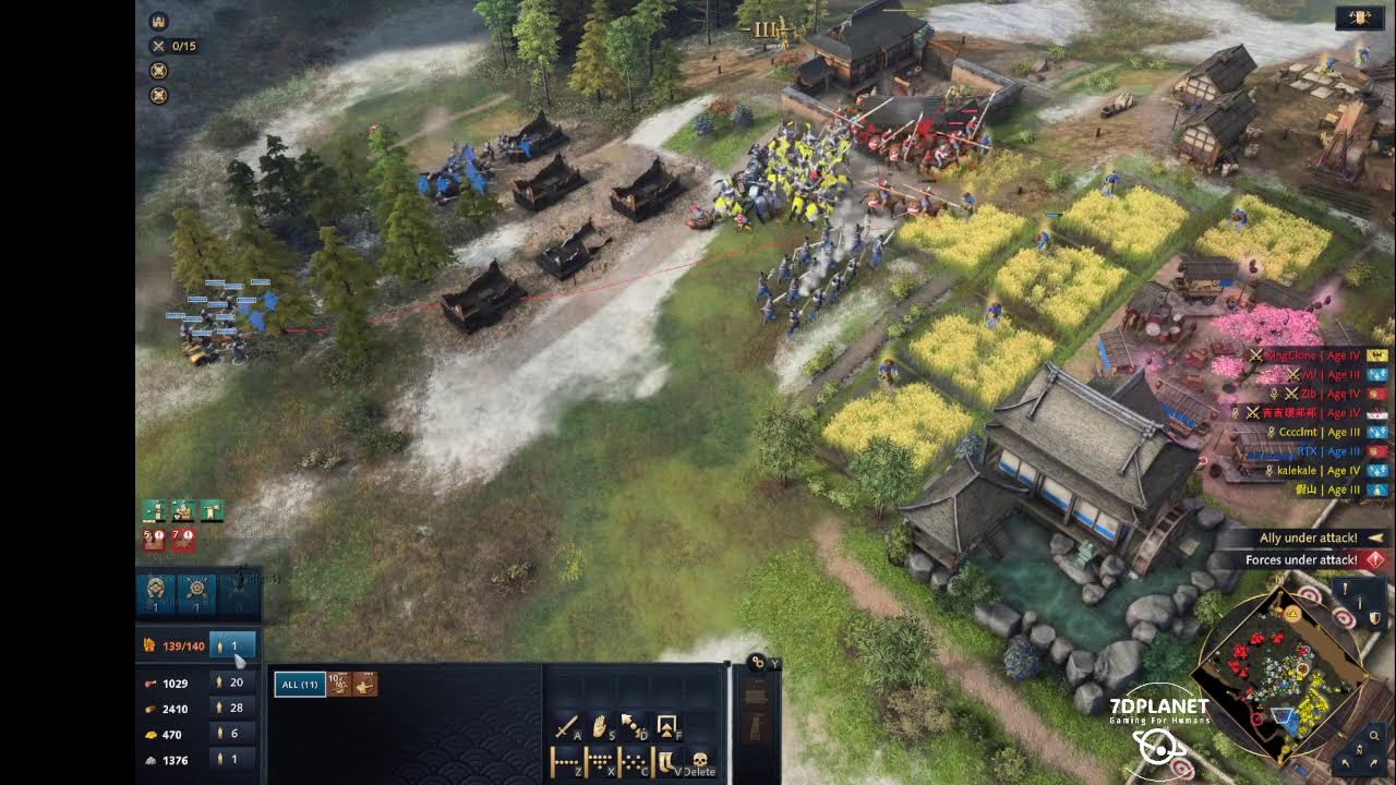 Age Of Empires IV 1v1 Ranked Battle Match