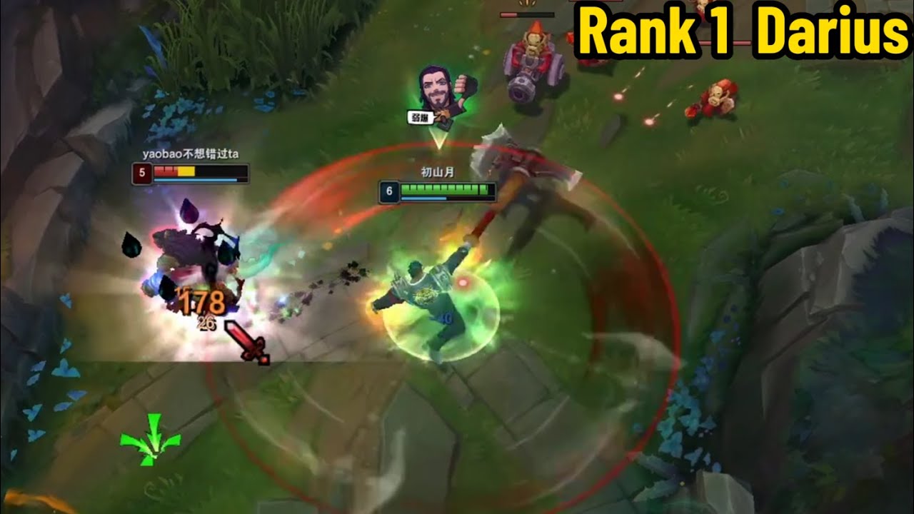 Rank 1 Darius: HE IS GOING CRAZY! *6 SOLO KILLS* - YouTube