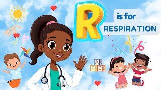 R is for Respiration  | Learn How We Breathe with Dr. Dee | Little Med Explorers