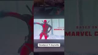 Deadpool 4 Duyruldu