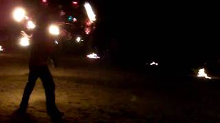 Burning dan at Firedrums 2010