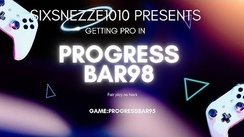Getting PROGRESSBAR97 PRO and installing PROGRESSBAR MEME
