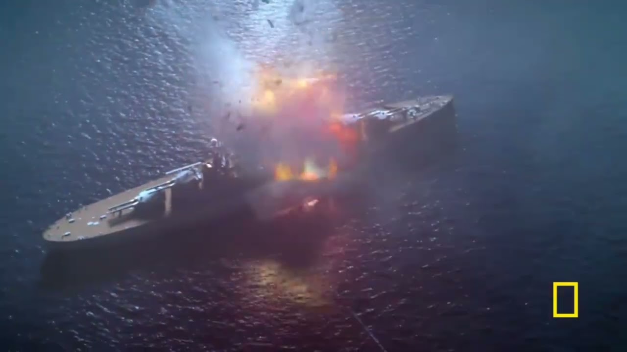 HMS Royal Oak - Sinking Animation