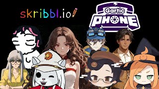 Party games with a bunch of friends!