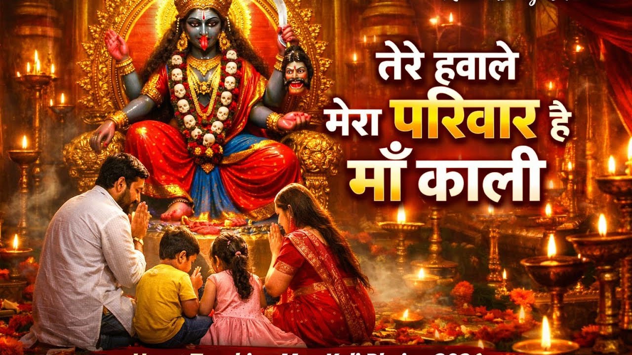 तेरे हवाले मेरा परिवार है माँ काली 🙏 | Heart Touching Maa Kali Bhajan 2026 | 16D DJ Dhamaka Remix