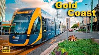 Gold Coast Australia Walking Tour - Southport at Sunset | 4K HDR