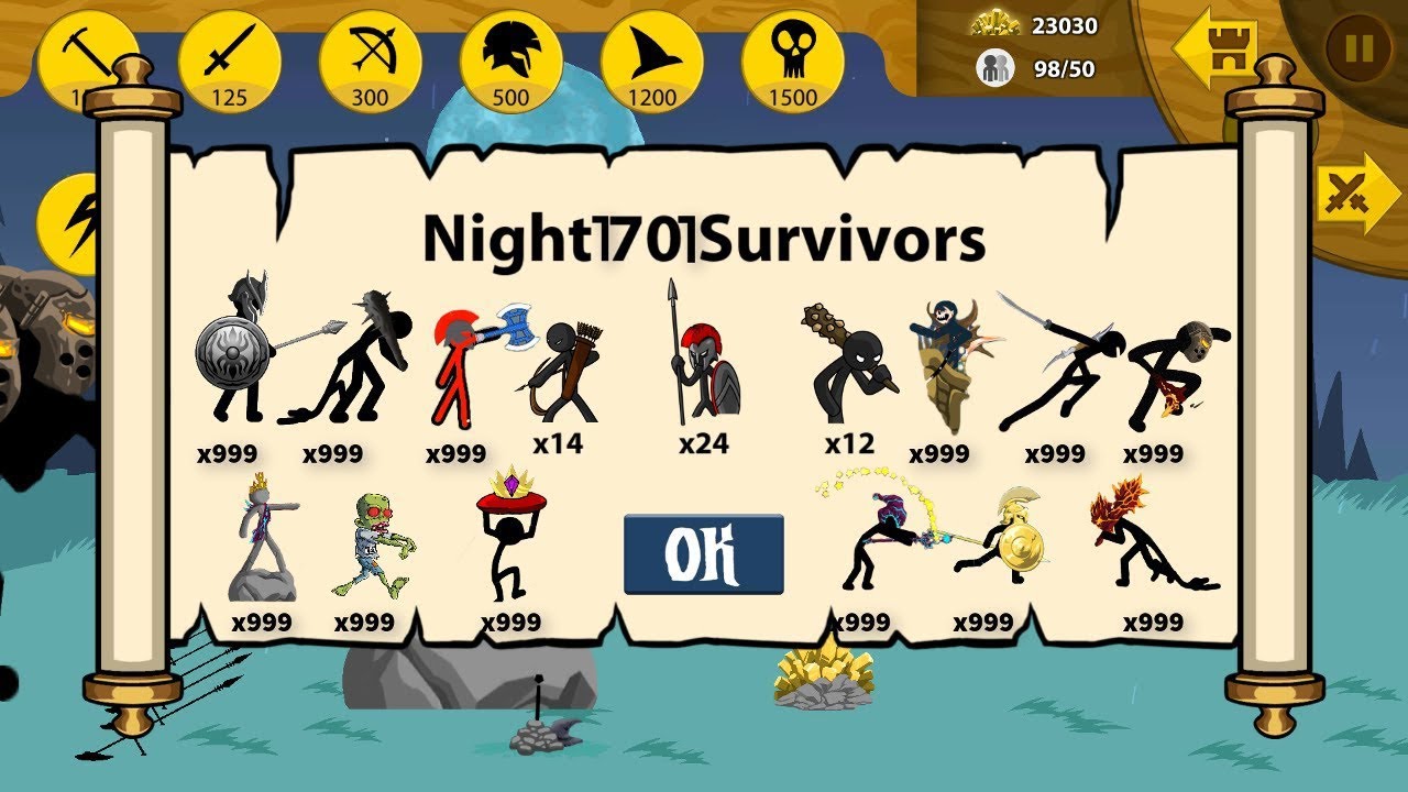 casino campuchia tuyển dụng 2019 Night 1701 Surviors Unlock Full x999 Army Items | Stick War Legacy