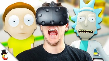 Wubalubadubdub!!! - Rick and Morty: Virtual Rick-ality - Rick and Morty VR HTC Vive - Part 1