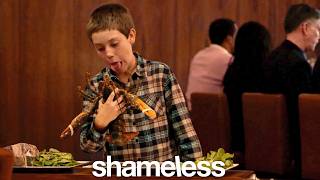 A Fancy Restaurant Hates to See the Gallaghers Coming | Shameless