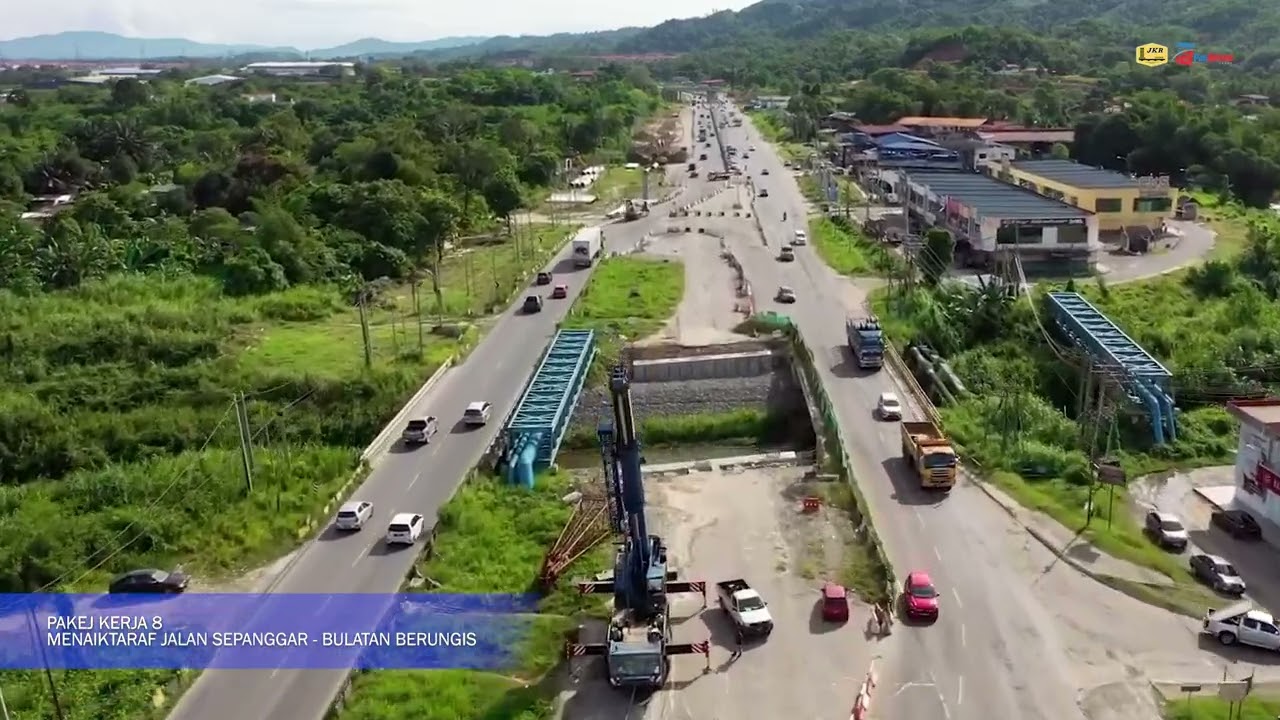 Kemajuan terkini Lebuhraya Pan Borneo Sabah Pakej Kerja 8