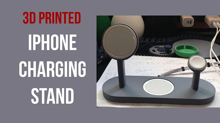 3D Printed Magsafe Charging Stand for iPhone, AirPods, Apple Watch