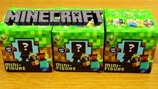 マインクラフト【？ＢＯＸ】ミニフィギュア開封minecraft question block