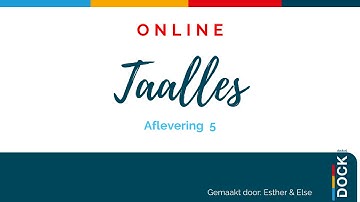 Online Taalles aflevering 5   Informele ontmoeting