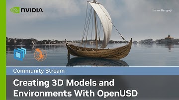 Create 3D Models and Environments Using OpenUSD