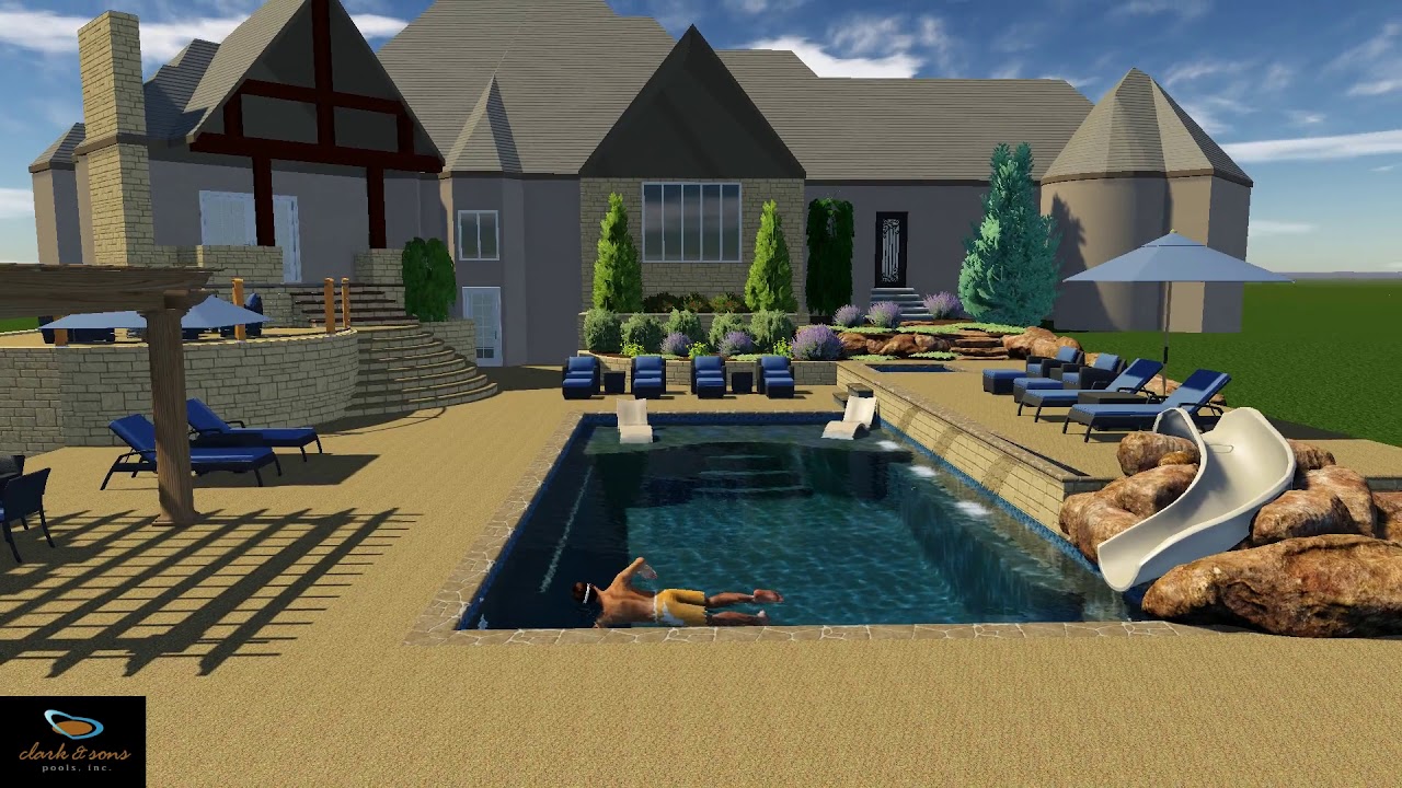 Pool Studio - 3D Swimming Pool Design Software - YouTube