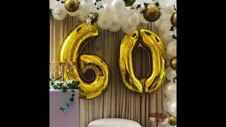 60th Birthday party ideas.✨Do not have the right to the music on the background. 60th Birthday party ideas.✨Do not have the right to the music on the background.
