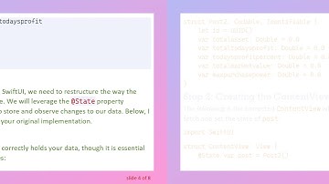 How to Easily Retrieve a Single Variable Value in a struct in Swift