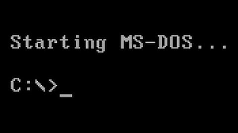 MS-DOS Commands