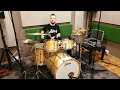 Ludwig Classic Maple Natural / Drum Set / Rock sample #1