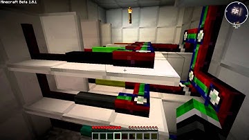 Minecraft - 24 Button combination Lock