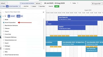 Using Filters in the Screendragon Resource Planner