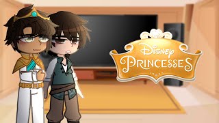 || Past Disney Princes react to their future wives || Part 1/2 (Ariel, Belle, Rapunzel) || Diseny