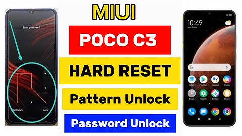POCO C3 (MIUI) HARD RESET || Pattern, Password Unlock Without PC | Easy Trick With Keys 2024