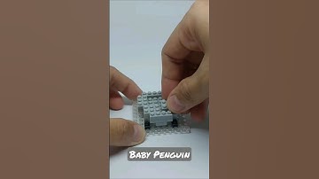 F Lego Animal Baby Penguin #shorts #short #lego #build #block #brick