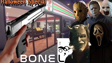 Escaping Every Serial Killer On Halloween At 711(Halloween Special) - Bonelab Mods/Movie