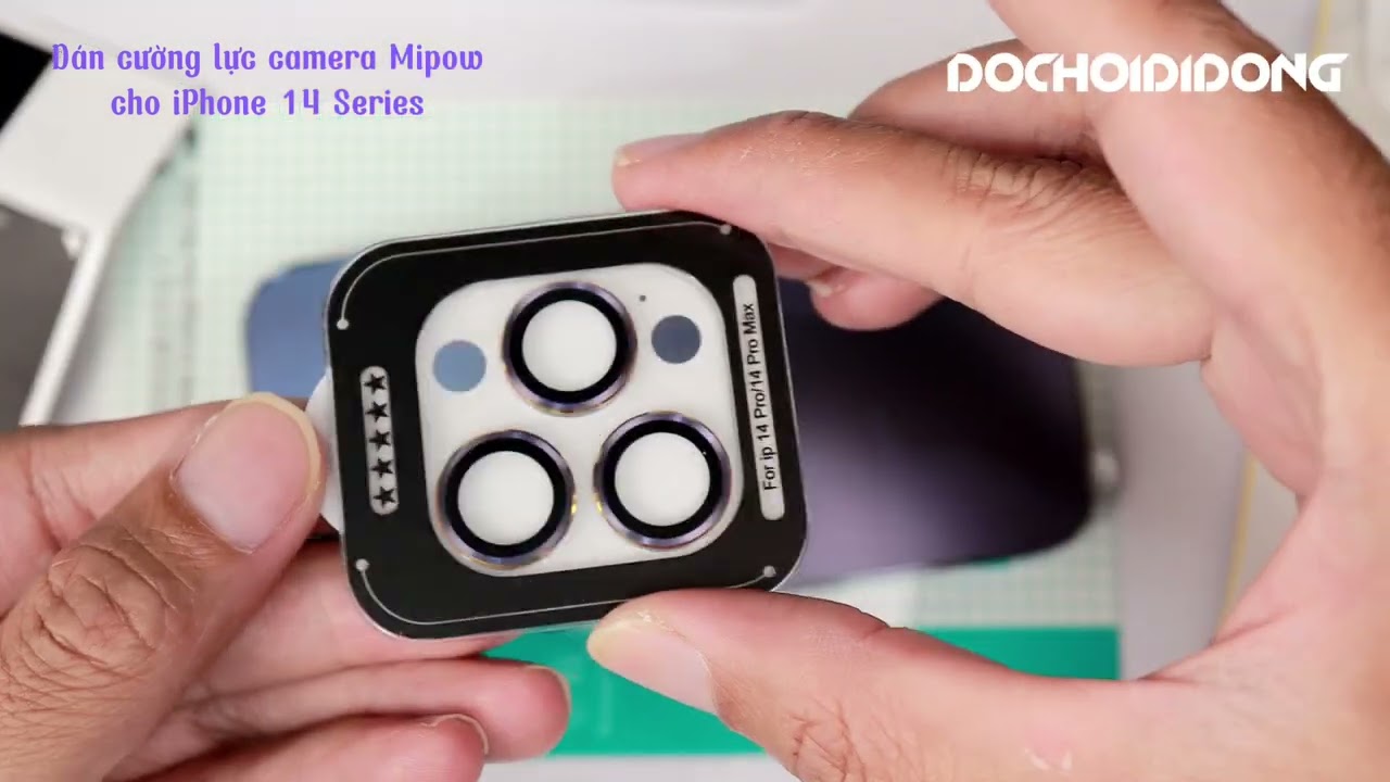 Dán cường lực camera iPhone 11 Pro Max Totu