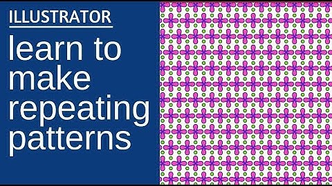Make a Pattern in Illustrator - Use the Pattern Maker for Seamless Repeating Patterns