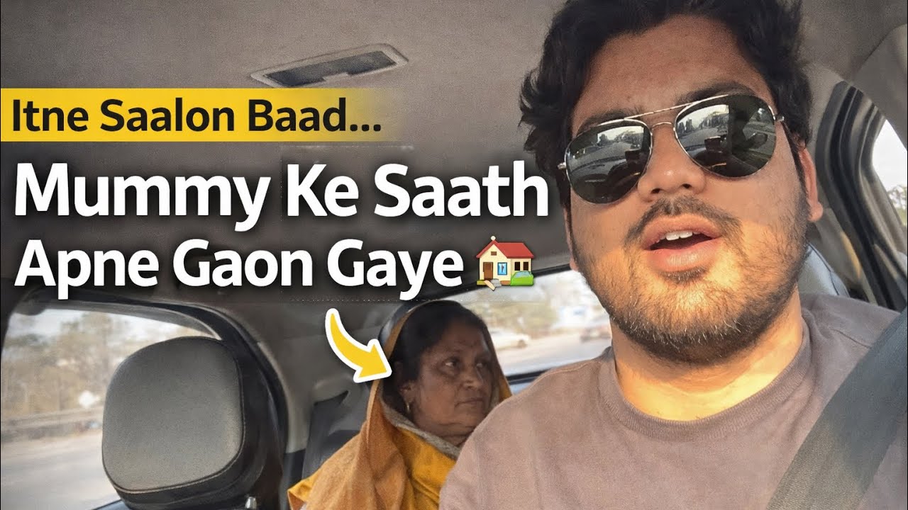 Itne Saalon Baad Mummy Ke Saath Apne Gaon Gaye 🏡❤️ | Emotional Village Vlog