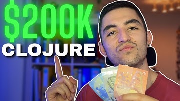 Con este lenguaje de programación ganas mucho dinero. Clojure.