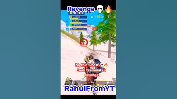 Mythic Ghost 💀🔥 took teammate’s revenge - BR|CODM #callofduty #revenge #funny #mythic  #shorts #yt