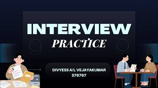 BBB3033 | EOP K15 | MDM HAFIZAH | JOB INTERVIEW PRACTICE | S76767